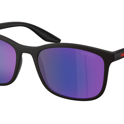 Prada Linea Rossa PSA08S Pillow Sunglasses  UFK05U-Matte Grey 56-145-19 - Color Map Grey