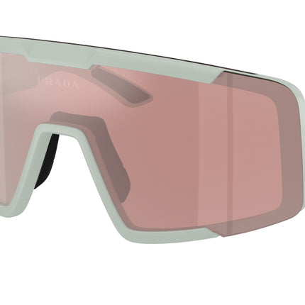 Prada Linea Rossa PSB07S Irregular Sunglasses  25H80U-Matte Grey 0-125-144 - Color Map Grey