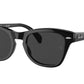Ray-Ban RB0707S Square Sunglasses  901/48-Black 53-145-21 - Color Map Black