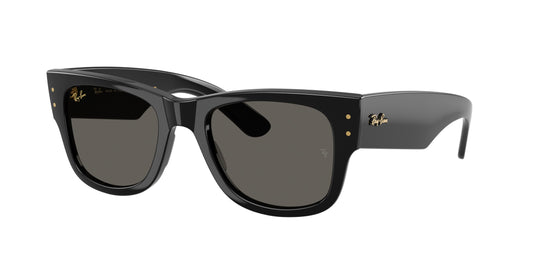 Ray-Ban MEGA WAYFARER RB0840SF Square Sunglasses  6826J5-Black 52-145-21 - Color Map Black