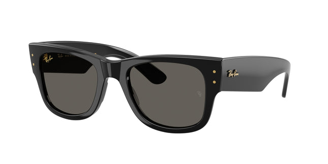 Ray-Ban MEGA WAYFARER RB0840SF Square Sunglasses  6826J5-Black 52-145-21 - Color Map Black