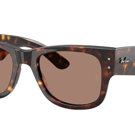 Ray-Ban MEGA WAYFARER RB0840SF Square Sunglasses  902/1A-Havana 52-145-21 - Color Map Tortoise