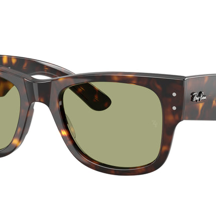 Ray-Ban MEGA WAYFARER RB0840SF Square Sunglasses  902/4E-Havana 52-145-21 - Color Map Tortoise