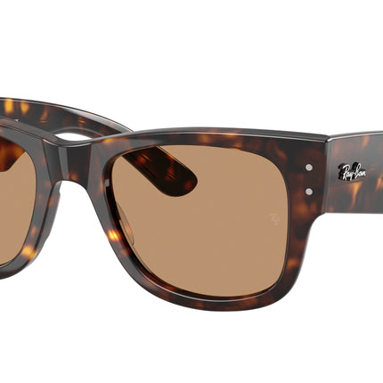 Ray-Ban MEGA WAYFARER RB0840SF Square Sunglasses  902/53-Havana 52-145-21 - Color Map Tortoise