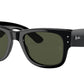 Ray-Ban MEGA WAYFARER RB0840S Square Sunglasses  901/31-Black 51-145-21 - Color Map Black