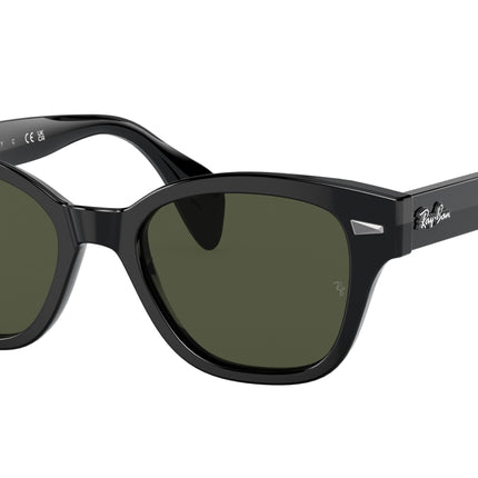 Ray-Ban RB0880S Square Sunglasses  901/31-Black 52-145-19 - Color Map Black