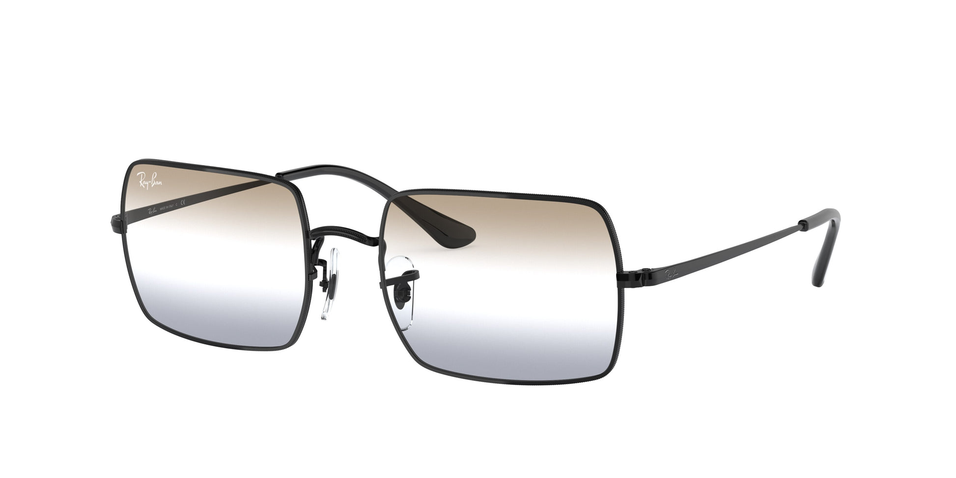 Ray-Ban RECTANGLE RB1969 Rectangle Sunglasses  002/GB-Black 54-145-19 - Color Map Black