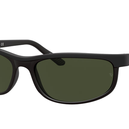 Ray-Ban PREDATOR 2 RB2027 Rectangle Sunglasses  W1847-Black 62-130-19 - Color Map Black