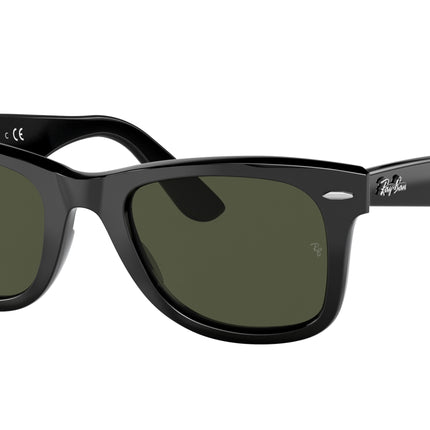 Ray-Ban WAYFARER RB2140F Square Sunglasses  135831-Black 52-150-22 - Color Map Black