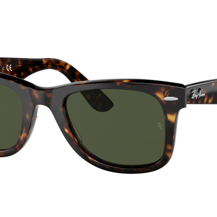 Ray-Ban WAYFARER RB2140F Square Sunglasses  135931-Havana 52-150-22 - Color Map Tortoise