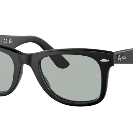 Ray-Ban WAYFARER RB2140F Square Sunglasses  601SR5-Black 52-150-22 - Color Map Black