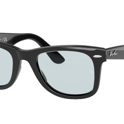 Ray-Ban WAYFARER RB2140F Square Sunglasses  601/R5-Black 52-150-22 - Color Map Black