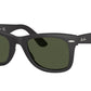 Ray-Ban WAYFARER RB2140F Square Sunglasses  901S-Black 52-150-22 - Color Map Black