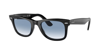 Ray-Ban WAYFARER RB2140F Square Sunglasses  901/3F-Black 52-150-22 - Color Map Black