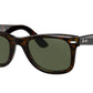 Ray-Ban WAYFARER RB2140F Square Sunglasses  902-Tortoise 52-150-22 - Color Map Tortoise