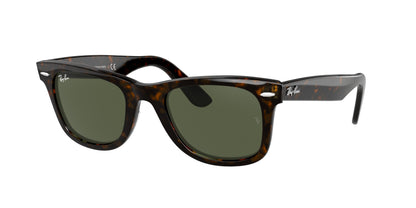Ray-Ban WAYFARER RB2140F Square Sunglasses  902-Tortoise 52-150-22 - Color Map Tortoise