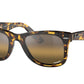 Ray-Ban WAYFARER RB2140 Square Sunglasses  1332G5-Yellow Havana 50-150-22 - Color Map Tortoise