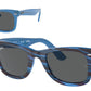 Ray-Ban WAYFARER RB2140 Square Sunglasses  1409B1- 50-150-22 - Color Map Blue