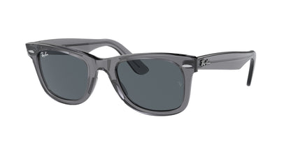 Ray-Ban WAYFARER RB2140 Square Sunglasses  6773R5-Transparent Gray 50-150-22 - Color Map Grey