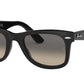Ray-Ban WAYFARER RB2140 Square Sunglasses  901/32-Black 50-150-22 - Color Map Black