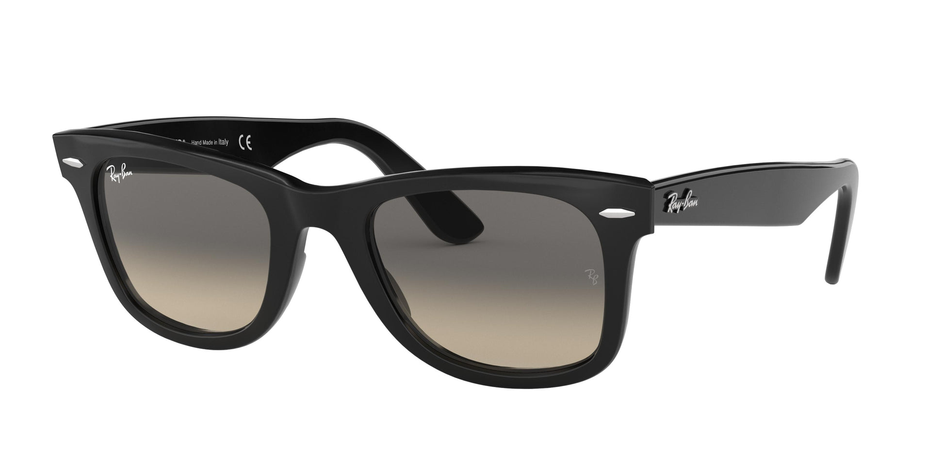 Ray-Ban WAYFARER RB2140 Square Sunglasses  901/32-Black 50-150-22 - Color Map Black