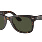 Ray-Ban WAYFARER RB2140 Square Sunglasses  902-Tortoise 54-150-18 - Color Map Tortoise