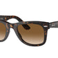 Ray-Ban WAYFARER RB2140 Square Sunglasses  902/51-Tortoise 50-150-22 - Color Map Tortoise