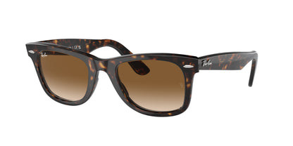 Ray-Ban WAYFARER RB2140 Square Sunglasses  902/51-Tortoise 50-150-22 - Color Map Tortoise