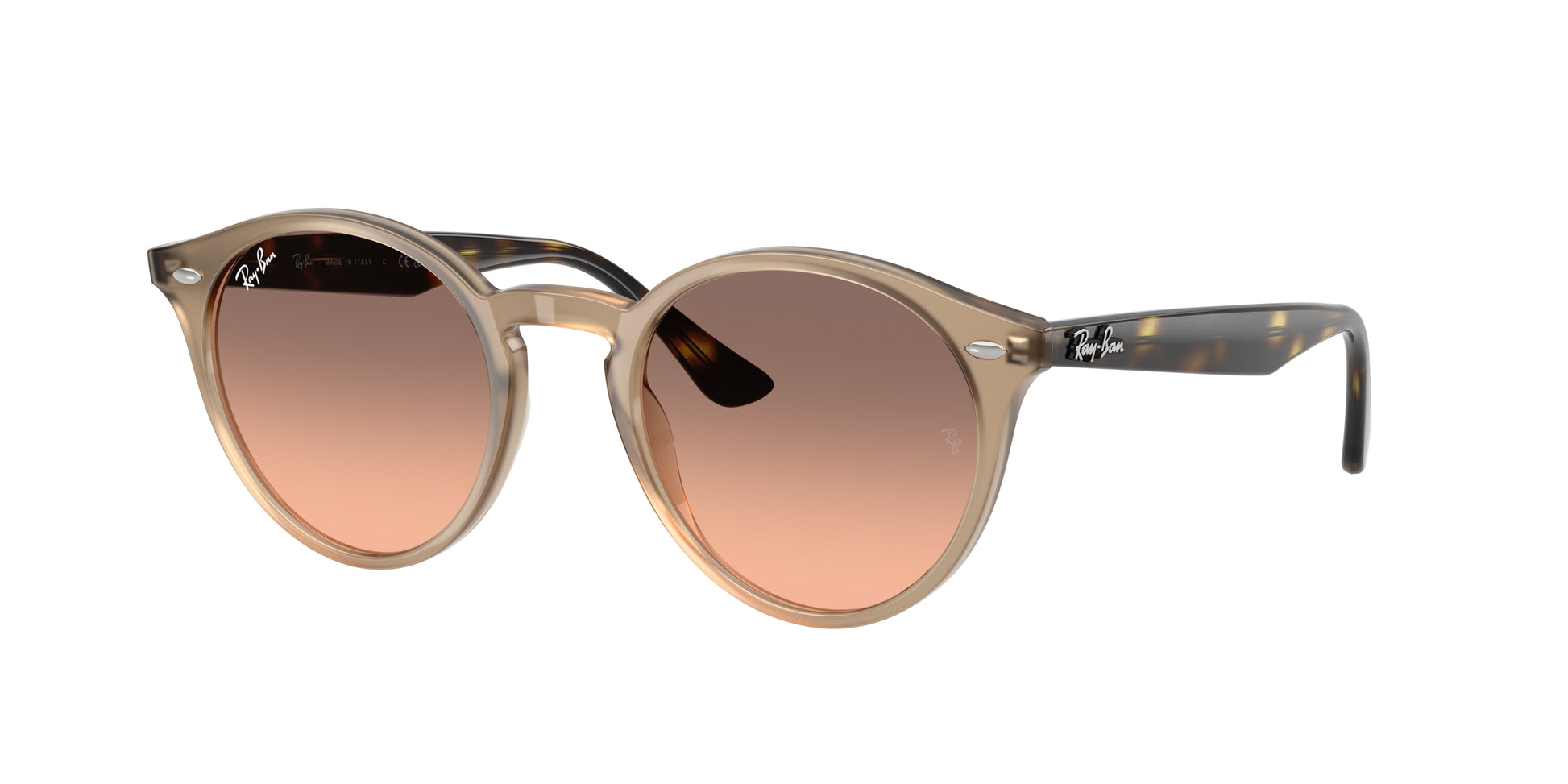 Ray-Ban RB2180F Phantos Sunglasses  678846-Turtledove 52-150-20 - Color Map Beige