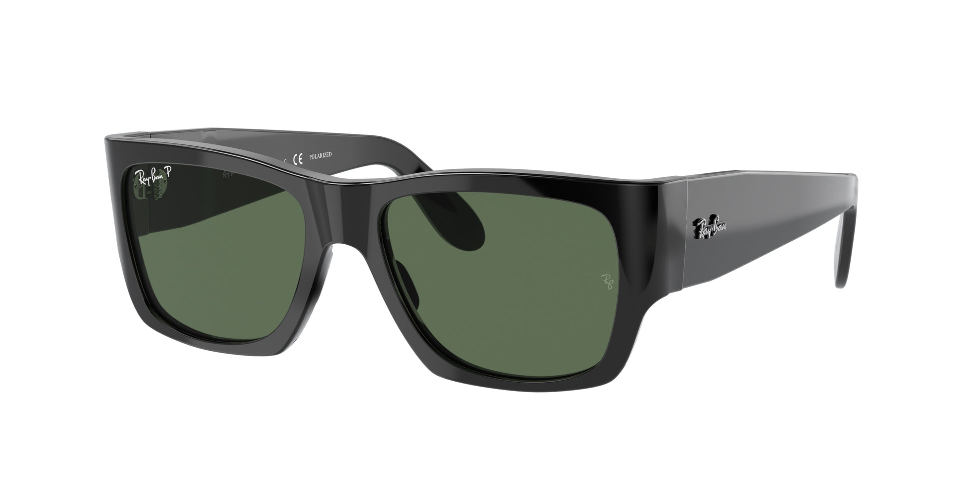 Ray-Ban WAYFARER NOMAD RB2187 Square Sunglasses  901/58-Black 54-140-17 - Color Map Black