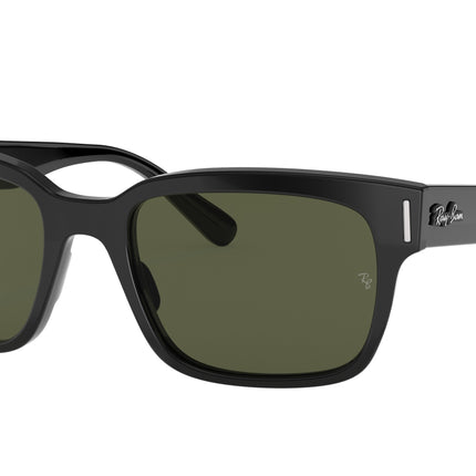 Ray-Ban JEFFREY RB2190 Square Sunglasses  901/31-Black 55-145-20 - Color Map Black