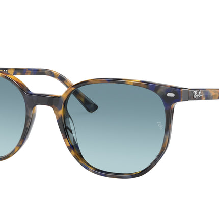 Ray-Ban ELLIOT RB2197 Square Sunglasses  13563M-Yellow & Blue Havana 52-145-19 - Color Map Tortoise