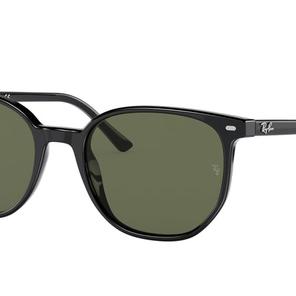 Ray-Ban ELLIOT RB2197 Square Sunglasses  901/31-Black 52-145-19 - Color Map Black