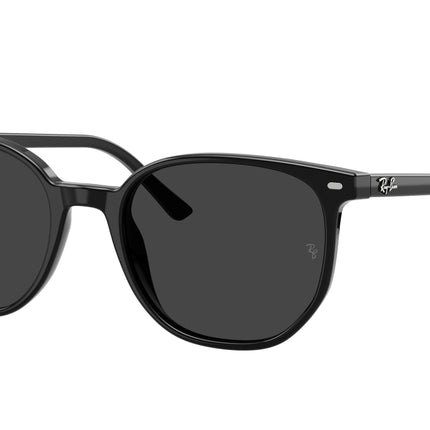 Ray-Ban ELLIOT RB2197 Square Sunglasses  901/48-Black 54-145-19 - Color Map Black