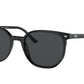 Ray-Ban ELLIOT RB2197 Square Sunglasses  901/48-Black 54-145-19 - Color Map Black