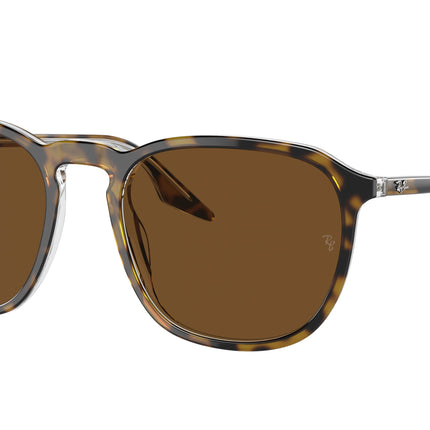 Ray-Ban RB2203 Square Sunglasses  139357-Havana 55-145-20 - Color Map Tortoise