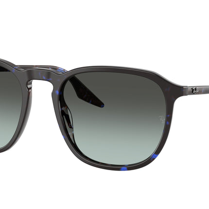 Ray-Ban RB2203 Square Sunglasses  1430GK-Havana Blue Turtle 55-145-20 - Color Map Blue
