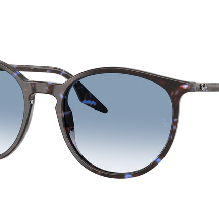 Ray-Ban RB2204 Phantos Sunglasses  14303F-Havana Blue Turtle 54-145-20 - Color Map Blue