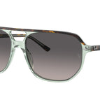 57-145-16 / 1376M3-Havana On Transparent Green - Polarized