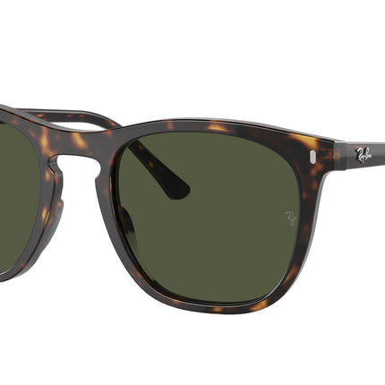 Ray-Ban RB2210F Square Sunglasses  902/31-Havana 53-145-21 - Color Map Tortoise