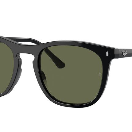 Ray-Ban RB2210 Square Sunglasses  901/58-Black 53-145-21 - Color Map Black