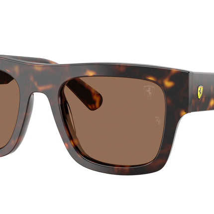 Ray-Ban RB2217M Square Sunglasses  F61373-Havana 53-145-21 - Color Map Tortoise