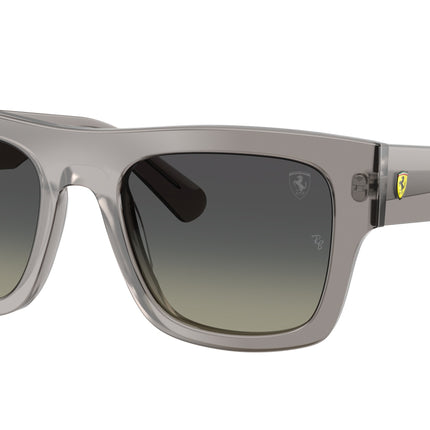 Ray-Ban RB2217M Square Sunglasses  F70411-Transparent Grey 53-145-21 - Color Map Grey