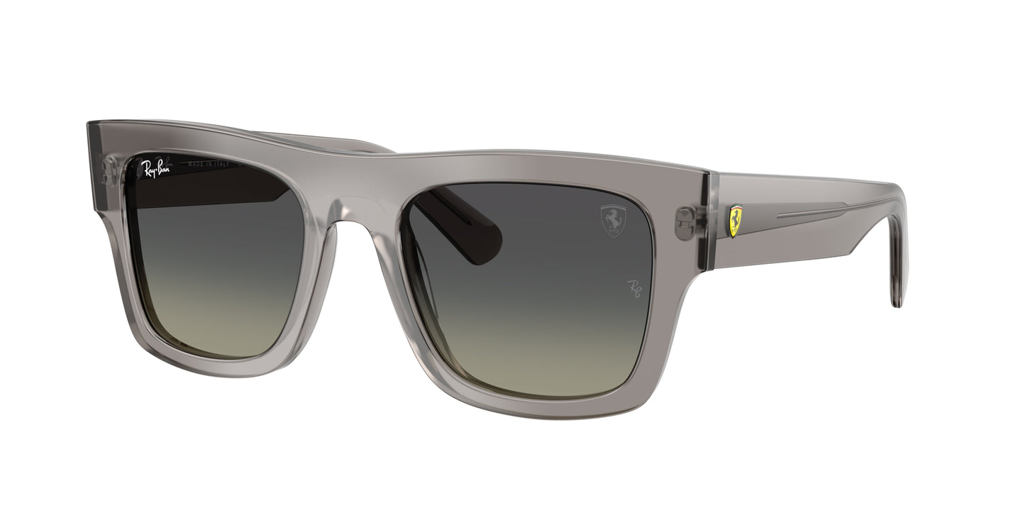 Ray-Ban RB2217M Square Sunglasses  F70411-Transparent Grey 53-145-21 - Color Map Grey