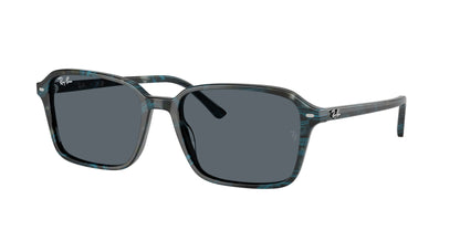 Ray-Ban RAIMOND RB2231 Square Sunglasses  1417R5-Transparent Fantasy Blue & Grey 58-145-18 - Color Map Blue