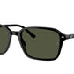 Ray-Ban RAIMOND RB2231 Square Sunglasses  901/31-Black 58-145-18 - Color Map Black