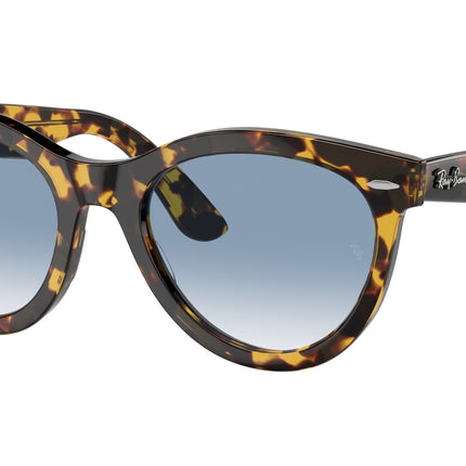 Ray-Ban WAYFARER WAY RB2241 Round Sunglasses  13323F-Yellow Havana 54-150-21 - Color Map Tortoise