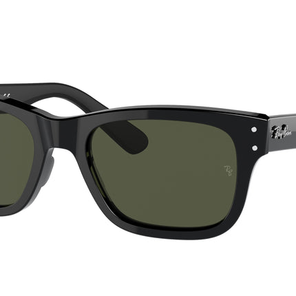 Ray-Ban MR BURBANK RB2283 Rectangle Sunglasses  901/31-Black 55-145-20 - Color Map Black