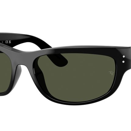 Ray-Ban MEGA BALORAMA RB2289 Pillow Sunglasses  901/31-Black 63-135-19 - Color Map Black