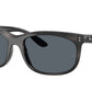 Ray-Ban BALORETTE RB2389F Pillow Sunglasses  1404R5-Striped Gray 60-145-19 - Color Map Grey